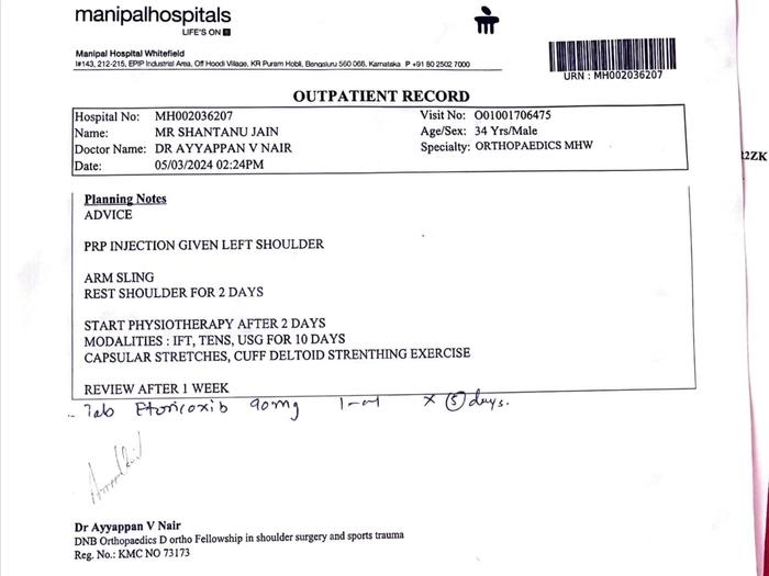 Amazing experience with Manipal Old airport road