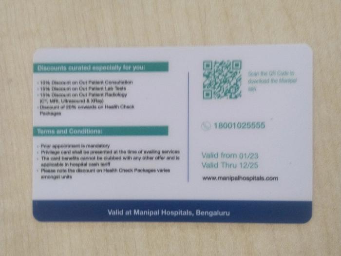 Thanks manipal hospital
