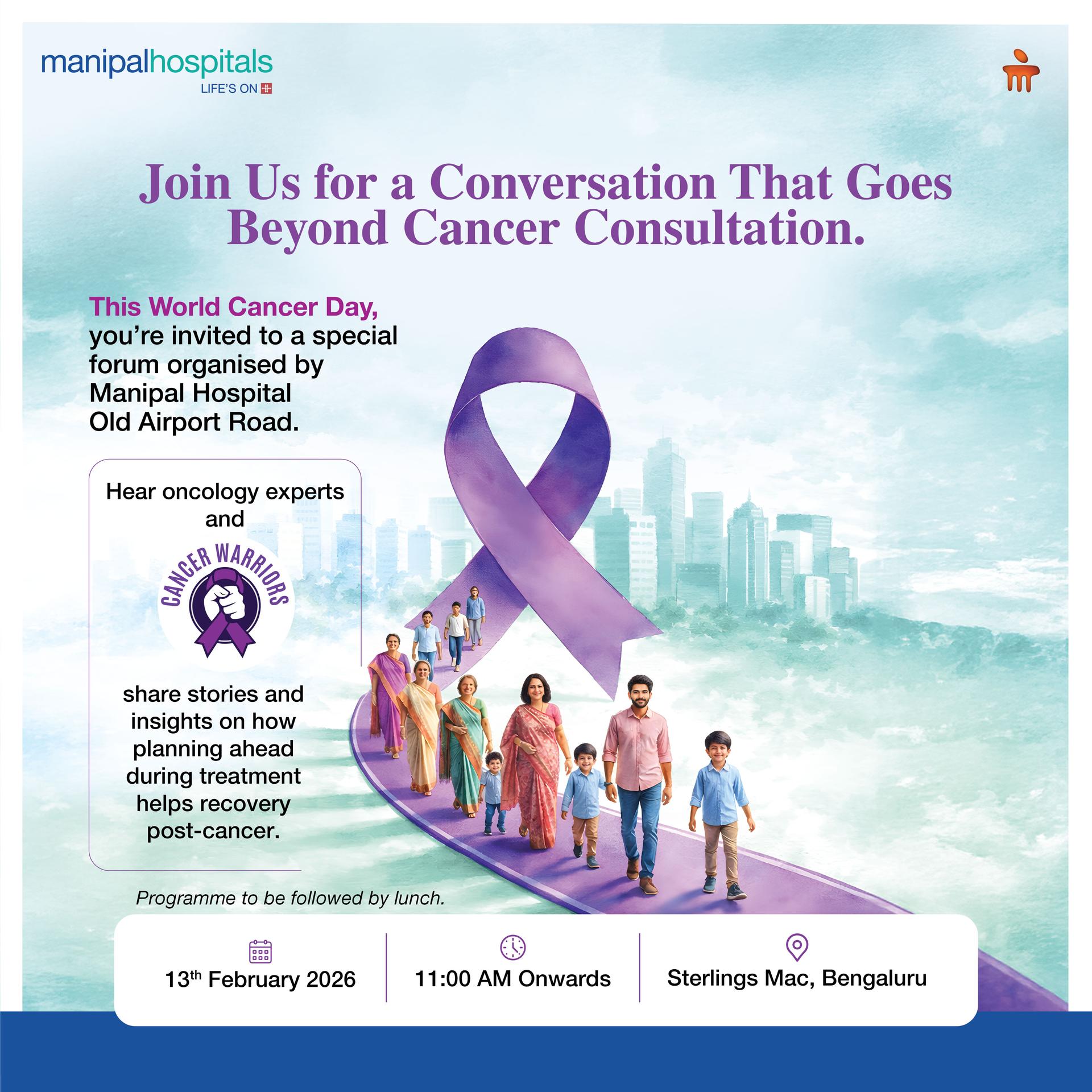 A conversation that goes beyond cancer care