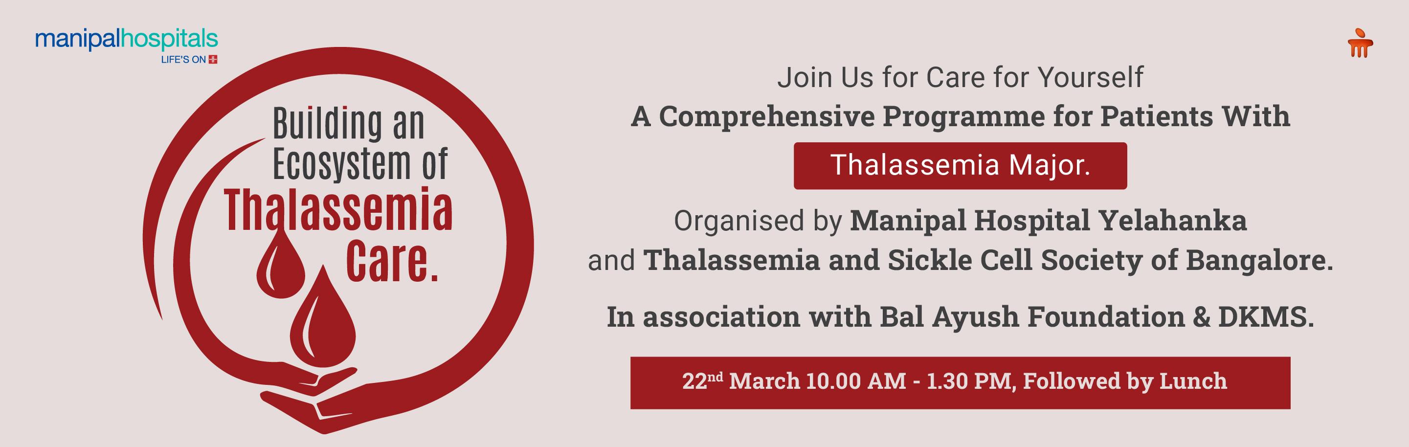 Thalassemia Major Care & Support Programme – A Multidisciplinary Initiative