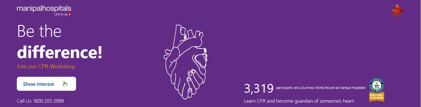 CPR Training- Manipal Hospitals